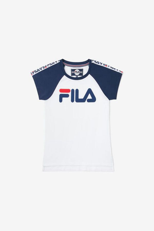 Camisetas Fila Rapaz Branco - Fila Baseball Portugal Lojas,PKMT-98610